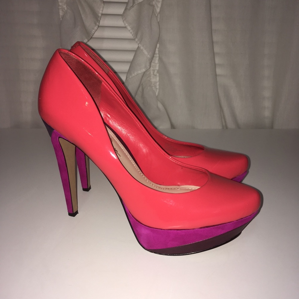Jessica Simpson Colorblock heels